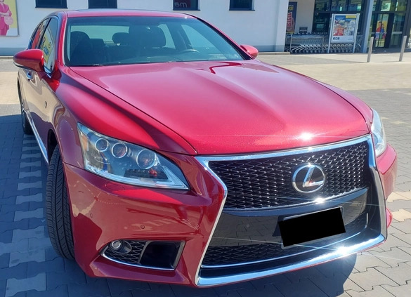 Lexus LS cena 115000 przebieg: 129710, rok produkcji 2013 z Lubawa małe 277